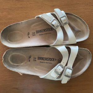 Birkenstock Ibiza White sandals 8 39
